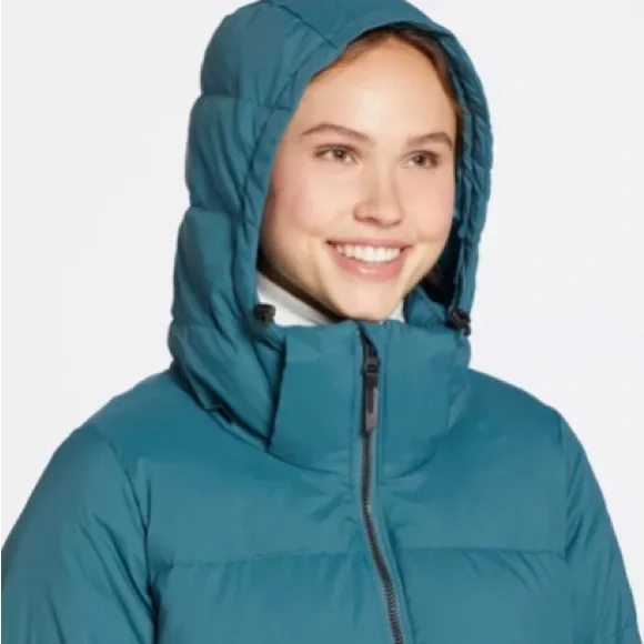 ALPINE DESIGN. Women's Teal Dream Puff Shortie Jacket. Various Sizes. - Picture 5 of 11